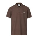 【送料無料】 スラセンジャー メンズ Tシャツ トップス Plain Polo Shirt Mens Chocolate