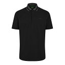 【送料無料】 ボス メンズ ポロシャツ トップス Boss Paddy 1 10255848 01 Black 001