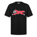 【送料無料】 アイスクリーム メンズ Tシャツ トップス IC Running Dog Tee Sn53 Black