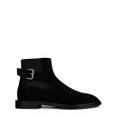 【送料無料】 アレキサンダー・マックイーン メンズ ブーツ・レインブーツ シューズ Slash Chelsea Boots Black/Silver