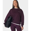 【送料無料】 スウェッティベティ レディース パーカー・スウェット アウター Revive Crew Neck Sweatshirt Mid Cherry