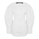 【送料無料】 ジャクエムス レディース ワンピース トップス Jacq Casaco Drs Ld52 White