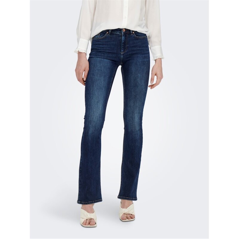 オンリー レディース ボトムス デニムパンツ Only Fl Tai021 Jean Ld00 Dark Blue ブルー