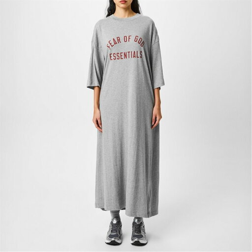 【送料無料】 フィアオブゴッド レディース ワンピース トップス Tri-Blend three quarterSleeve Dress Dark Heather 【送料無料】 フィアオブゴッド レディース ワンピース トップス Tri-Blend three quarterSleeve Dress Dark Heather
