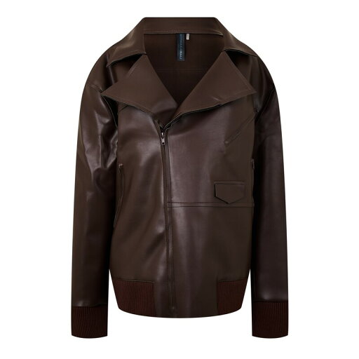 【送料無料】 ノーマカマリ レディース ジャケット・ブルゾン アウター NK OG Moto Jacket Ld52 Chocolate 【送料無料】 ノーマカマリ レディース ジャケット・ブルゾン アウター NK OG Moto Jacket Ld52 Chocolate