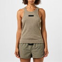 【送料無料】 フィアオブゴッド レディース タンクトップ トップス Ribbed Tank Top Heather Grey