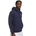 【送料無料】 アンダーアーマー メンズ パーカー・スウェット アウター Icon Fleece Taping Hoody Mens Navy/White