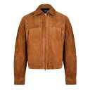 【送料無料】 アミリ メンズ ジャケット・ブルゾン アウター Amiri MA Suede Blusn Sn52 Golden Coast