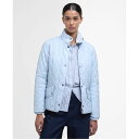 【送料無料】 バブアー レディース ジャケット・ブルゾン アウター B.Li Flyweight Quilt Ld52 Breeze Blue(4)