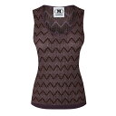 【送料無料】 ミッソーニ レディース タンクトップ トップス Knit Tank Top Multi