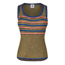 【送料無料】 ミッソーニ レディース タンクトップ トップス Knitted Tank Top Rose Of Sharon