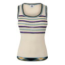 【送料無料】 ミッソーニ レディース タンクトップ トップス Knitted Tank Top Sandshell