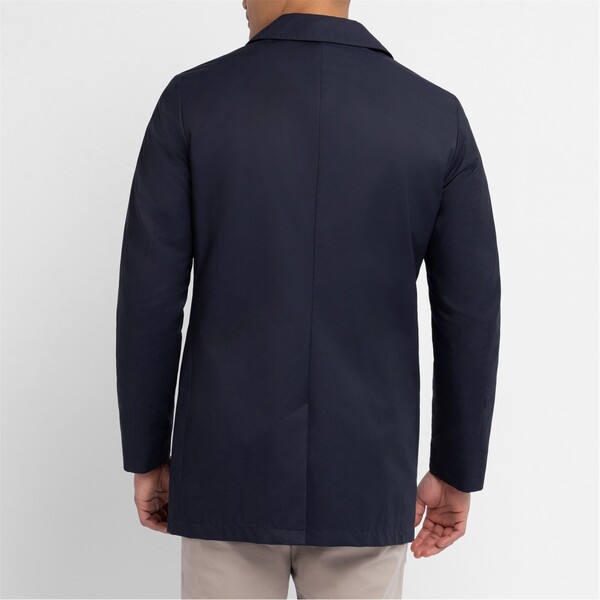 【送料無料】 エデンパーク メンズ ジャケット・ブルゾン アウター Plain navy raincoat BLF