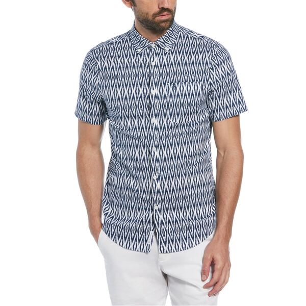 【送料無料】 オリジナルペンギン メンズ シャツ トップス Ss Eco Shirt Sn99 Sargasso Sea