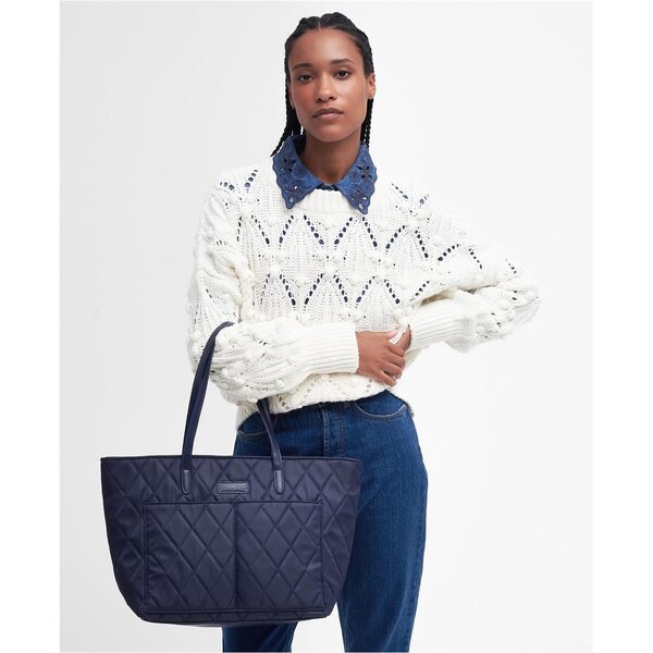 ̵ Х֥ ǥ ϥɥХå Хå Quilted Tote Bag Navy