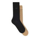 【送料無料】 ボス メンズ 靴下 アンダーウェア Boss 2p Rs Dots Vi Bamboo 10267124 Medium Beige260