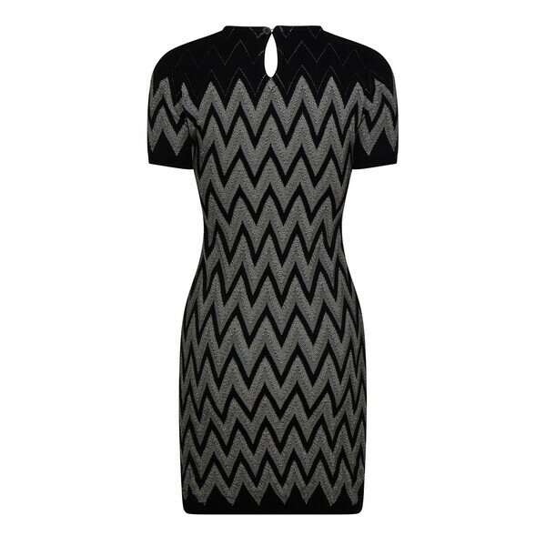 【送料無料】 ミッソーニ レディース ワンピース トップス Missoni Wavy Jcq Drs Ld99 Anthracite