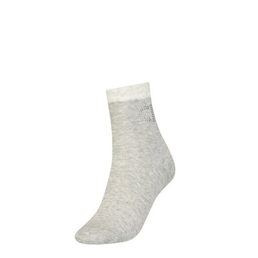 【送料無料】 カルバンクライン レディース 靴下 アンダーウェア Logo Sock Grey 【送料無料】 カルバンクライン レディース 靴下 アンダーウェア Logo Sock Grey