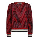 【送料無料】 ミッソーニ レディース パーカー・スウェット アウター Missoni Jacq Crew Ld99 Multicolor