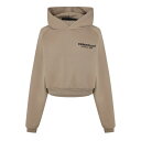 【送料無料】 フィアオブゴッド レディース パーカー・スウェット アウター Back Logo Over The Head Hoodie Desert Sand