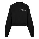 【送料無料】 フィアオブゴッド レディース パーカー・スウェット アウター Crew Neck Sweatshirt Black