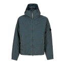 【送料無料】 シーピーカンパニー メンズ ジャケット・ブルゾン アウター Full-Zip Goggle Jacket Blue
