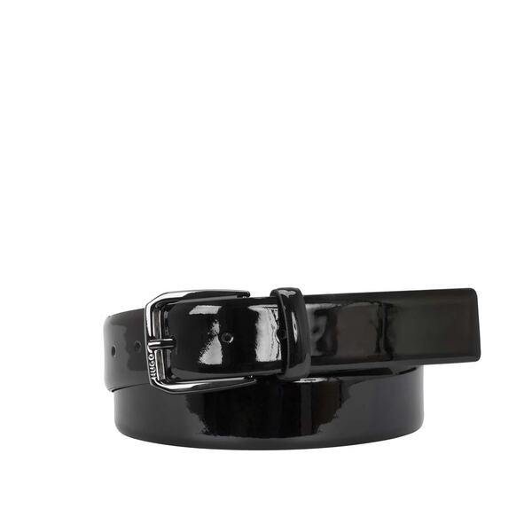 【送料無料】 ボス メンズ ベルト アクセサリー Patent Leather Belt Black
