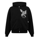 【送料無料】 リプレゼント メンズ パーカー・スウェット アウター Elegance In Motion Zip Hoodie Jet Black
