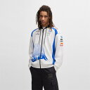 【送料無料】 フューゴ メンズ パーカー・スウェット アウター Z-Sweat-Vcarb25 10249830 01 Fleece Mens White