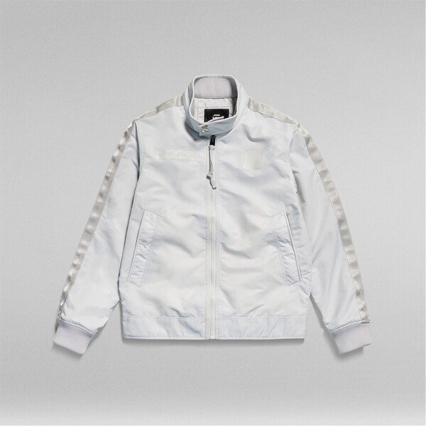 【送料無料】 ジースター メンズ ジャケット・ブルゾン アウター Harrington Jacket Oyster Mush