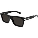 【送料無料】 アレキサンダー・マックイーン メンズ サングラス・アイウェア アクセサリー Alex S AM0495S-001 Sn53 Black/Grey