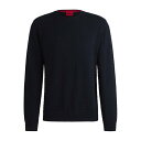 【送料無料】 フューゴ メンズ ニット・セーター アウター Scoult Grid Pattern Regular-Fit Sweater Navy(4)