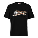 【送料無料】 アイスクリーム メンズ Tシャツ トップス IC Running Dog Tee Sn52 Black