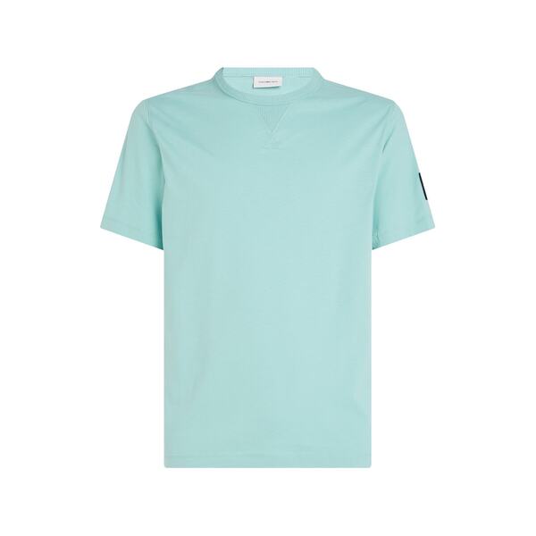 【送料無料】 カルバンクライン メンズ Tシャツ トップス Badge T-Shirt Fresh Mint