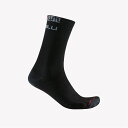【送料無料】 カステリ メンズ 靴下 アンダーウェア Bandito Merino 18 Cycle Socks Black