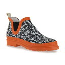 【送料無料】 レガッタ レディース ブーツ・レインブーツ シューズ Orla Kiely Waterproof Mid Wellington Boots bla...