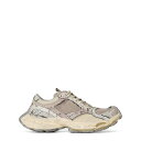 【送料無料】 バレンシアガ レディース スニーカー シューズ Bal Stapler Snkr Ld52 Beige/Grey