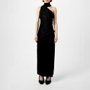 【送料無料】 アレッサンドラ リッチ レディース ワンピース トップス Bow One Shoulder Dress Black