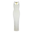 【送料無料】 ジャクエムス レディース ワンピース トップス Robe Maxi Dress Off White