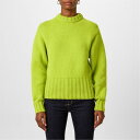 【送料無料】 アレキサンダー・マックイーン レディース ニット・セーター アウター Crew Neck Jumper ACID YELLOW
