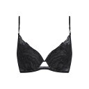 【送料無料】 カルバンクライン レディース ブラジャー アンダーウェア Push Up Bra Black(4)
