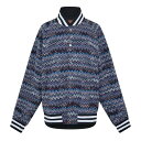 【送料無料】 ミッソーニ レディース ニット・セーター アウター Missoni Vics Raschel Ld99 Navy Base