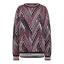 【送料無料】 ミッソーニ レディース パーカー・スウェット アウター Missoni Jacq Crew Ld99 Multicolor