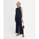 【送料無料】 バブアー レディース タンクトップ トップス Bathgate Tank Top Navy