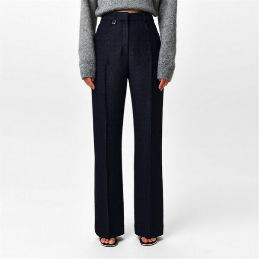 【送料無料】 ジャクエムス レディース ハーフパンツ・ショーツ ボトムス Crepe Trousers Dark Navy 【送料無料】 ジャクエムス レディース ハーフパンツ・ショーツ ボトムス Crepe Trousers Dark Navy