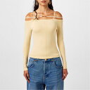 【送料無料】 ジャクエムス レディース Tシャツ トップス Le T-Shirt Sierra Light Ivory
