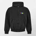 【送料無料】 バレンシアガ メンズ パーカー・スウェット アウター Ebay Zip-Up Hoodie Black