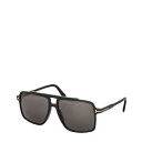 【送料無料】 トム・フォード メンズ サングラス・アイウェア アクセサリー Kemp Sunglasses Shiny Black