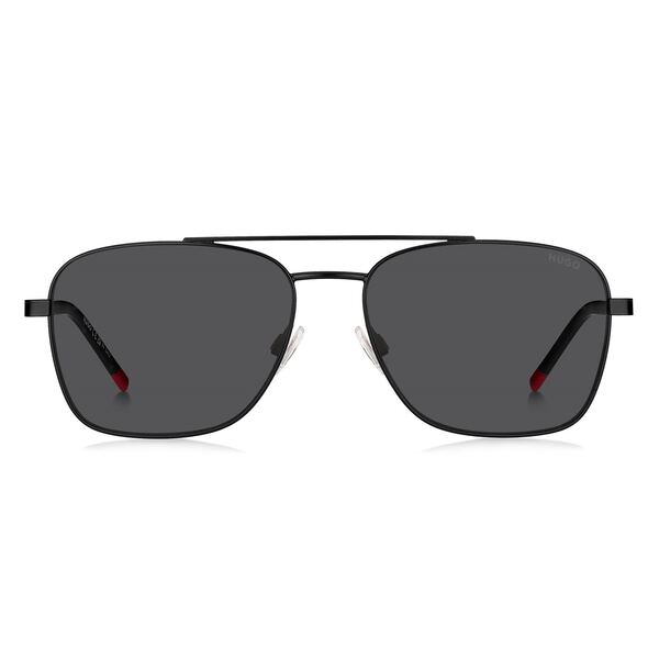 【送料無料】 フューゴ メンズ サングラス・アイウェア アクセサリー BossSun Square Sn53 Matte Black