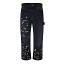 【送料無料】 アミリ メンズ デニムパンツ ボトムス Amiri MA Emb Carp Sn52 Vintage Black